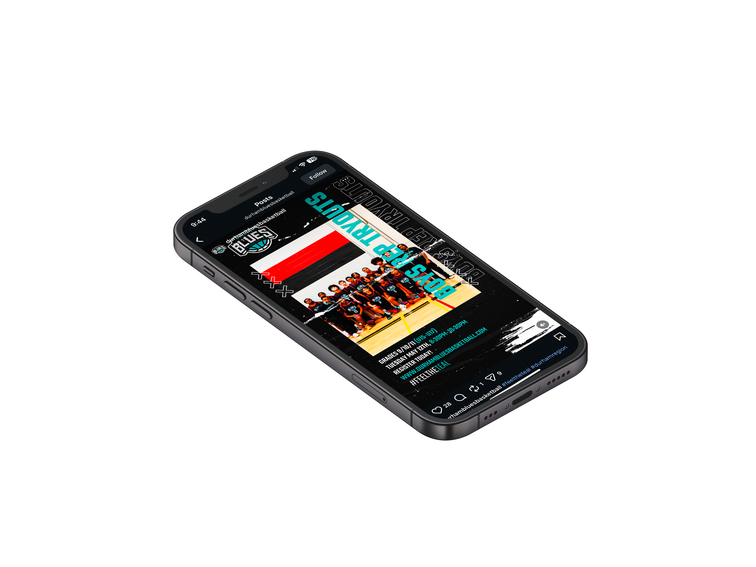 Sports Motion Graphics Mockup
